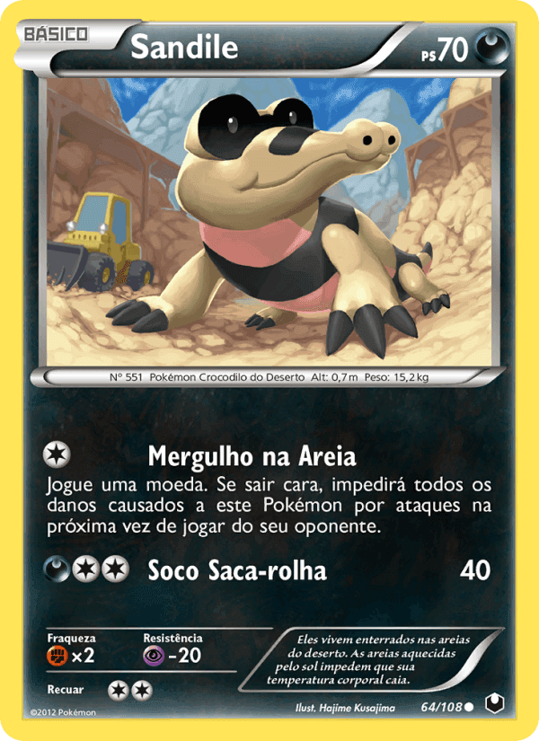 Exploradores da Escuridão の 64 番、Sandile