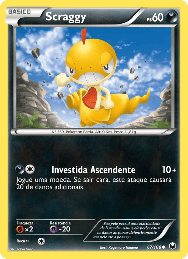 Scraggy, carta 67 de Exploradores da Escuridão