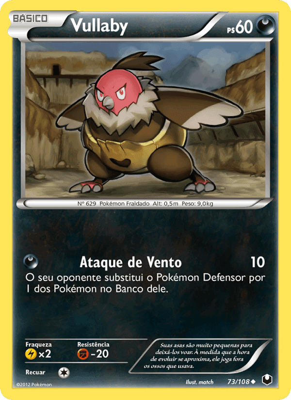 Vullaby, carta 73 di Exploradores da Escuridão
