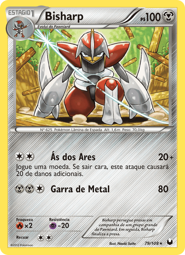 Bisharp, carta 79 de Exploradores da Escuridão