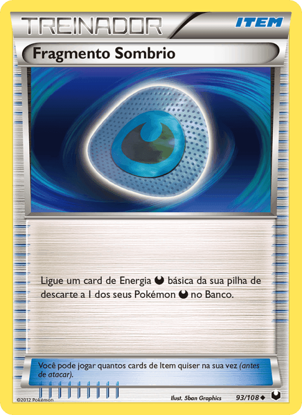 Fragmento Sombrio, card 93 from Exploradores da Escuridão