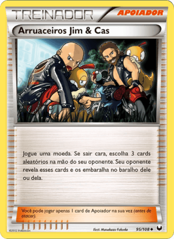 Arruaceiros Jim & Cas, carta 95 de Exploradores da Escuridão