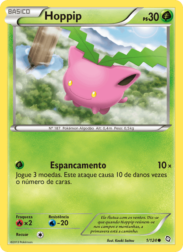 Hoppip, carta 1 de Dragões Enaltecidos