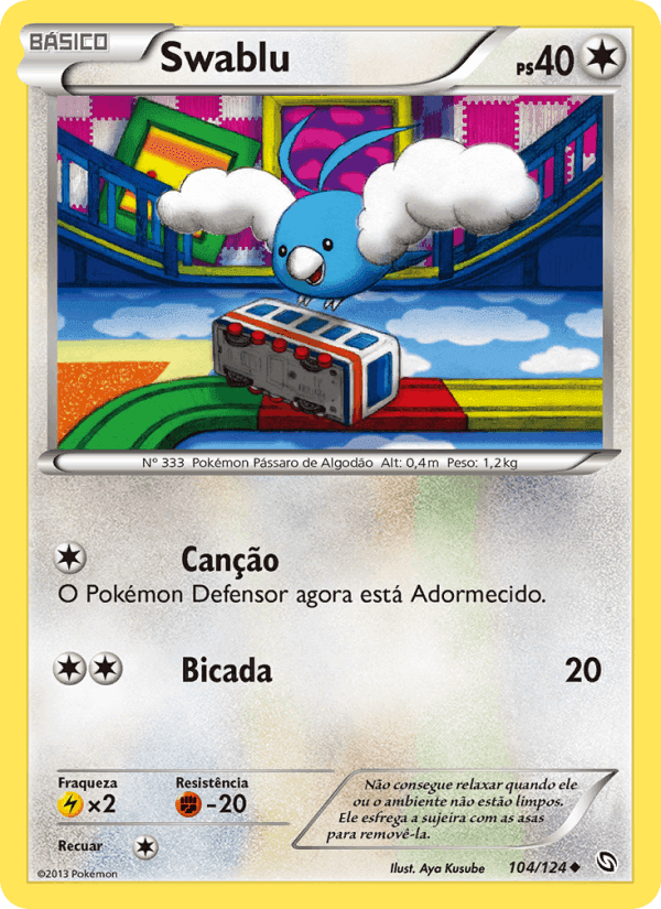 Swablu, carta 104 de Dragões Enaltecidos