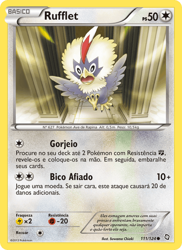 Rufflet, carta 111 de Dragões Enaltecidos