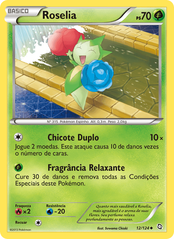 Roselia, carta 12 de Dragões Enaltecidos