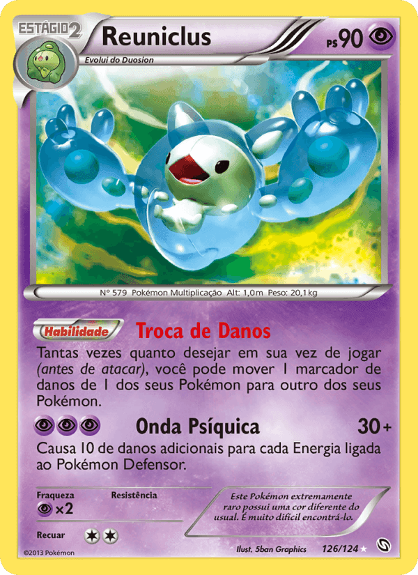 Reuniclus, carte 126 de Dragões Enaltecidos