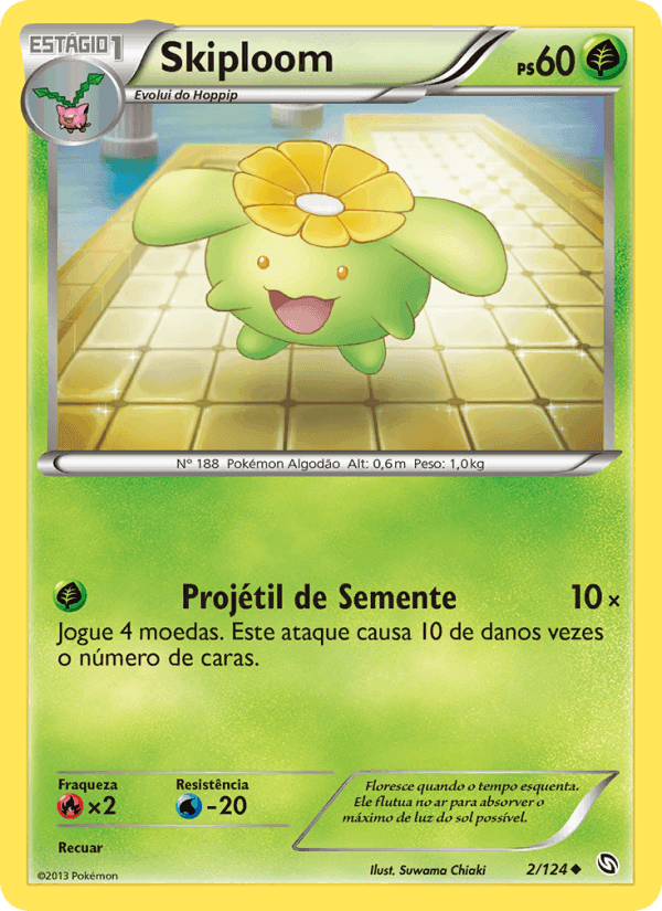 Skiploom, carte 2 de Dragões Enaltecidos