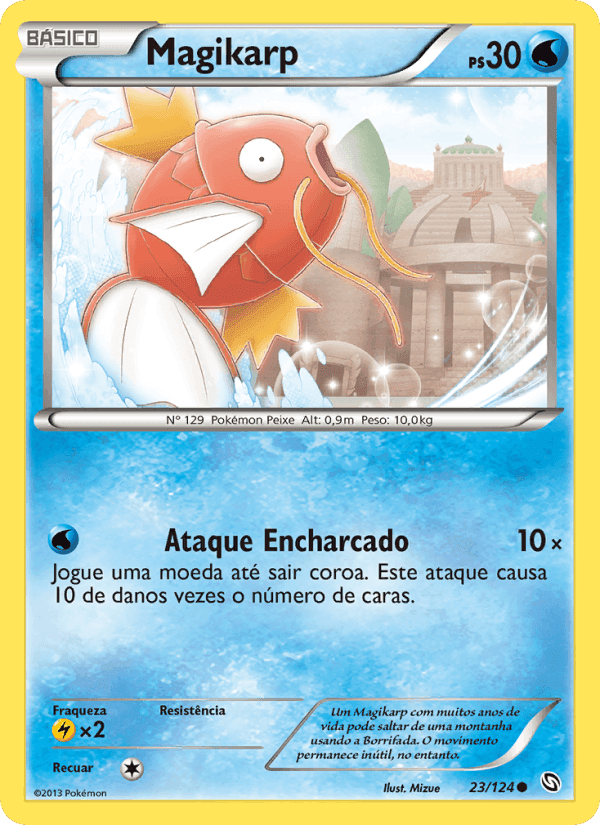 Magikarp, carta 23 de Dragões Enaltecidos