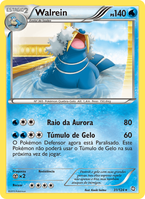 Walrein, carte 31 de Dragões Enaltecidos