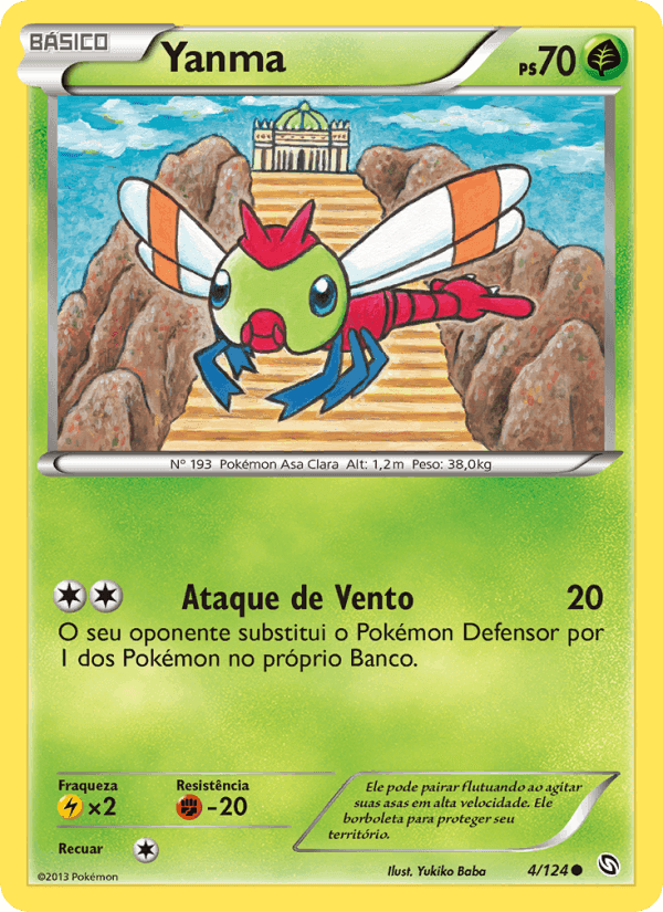 Yanma, carte 4 de Dragões Enaltecidos