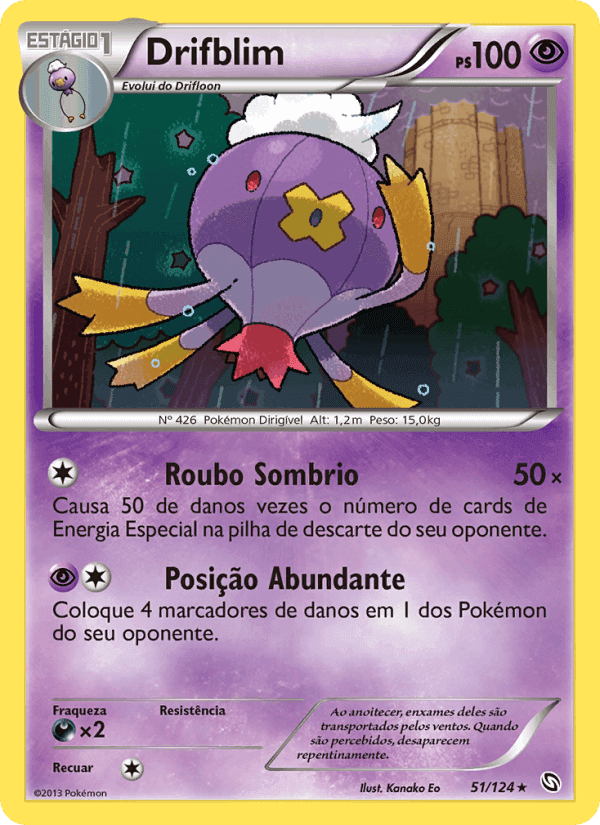 Drifblim, carte 51 de Dragões Enaltecidos