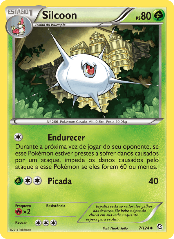 Silcoon, carte 7 de Dragões Enaltecidos