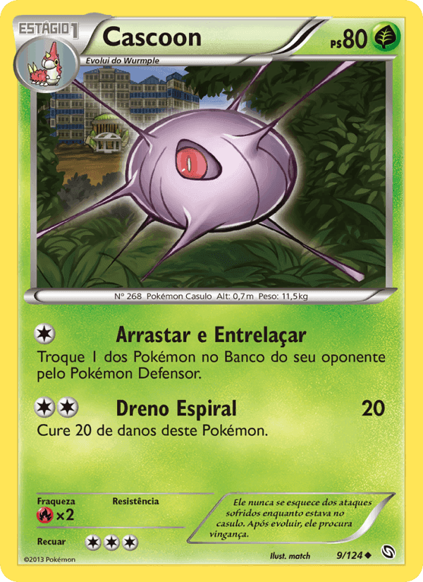 Cascoon, carte 9 de Dragões Enaltecidos