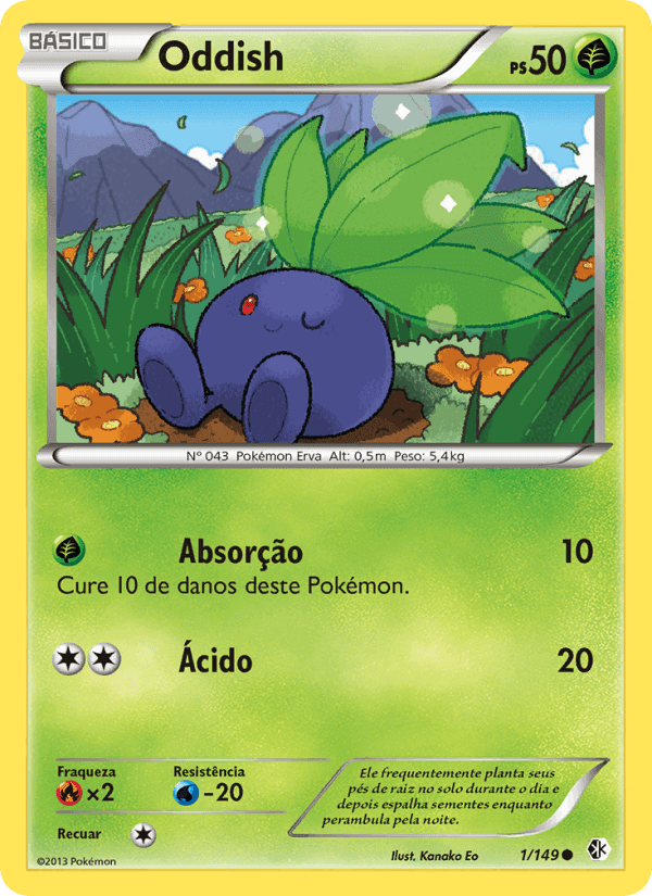 Fronteiras Cruzadas の 1 番、Oddish