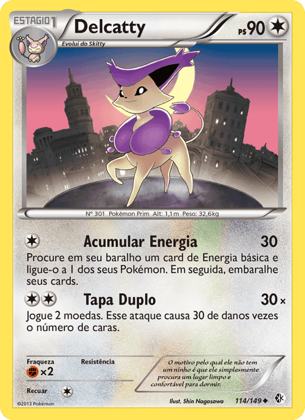 Delcatty, carta 114 de Fronteiras Cruzadas