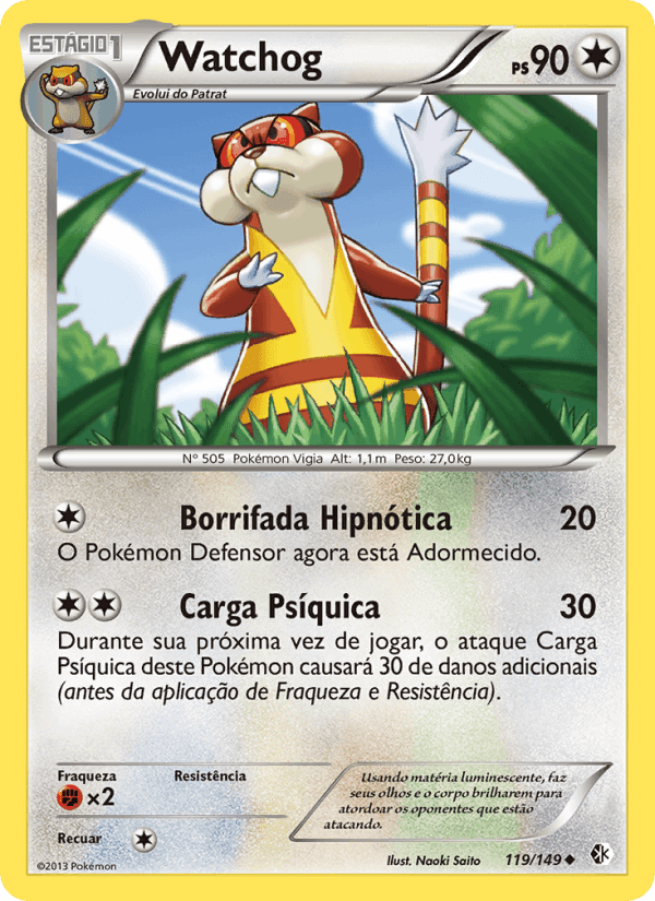 Watchog, carta 119 de Fronteiras Cruzadas