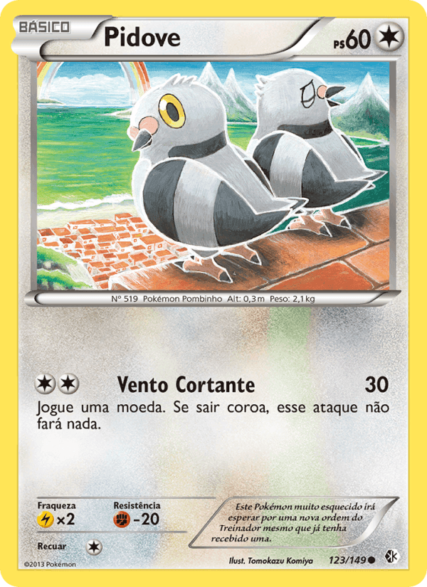 Pidove, carta 123 de Fronteiras Cruzadas