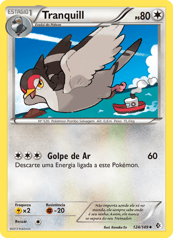 Tranquill, card 124 from Fronteiras Cruzadas