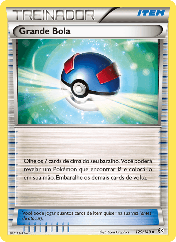 Grande Bola, card 129 from Fronteiras Cruzadas