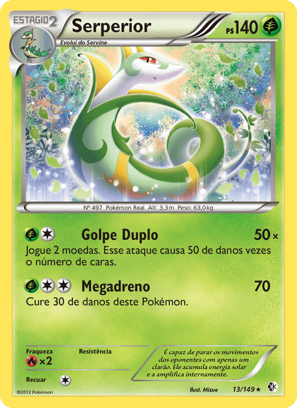 Serperior, carta 13 de Fronteiras Cruzadas