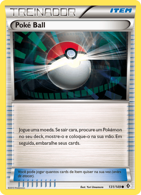 Poké Ball, card 131 from Fronteiras Cruzadas