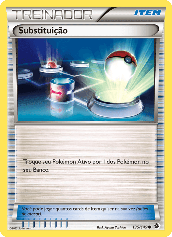 Substituição, card 135 from Fronteiras Cruzadas