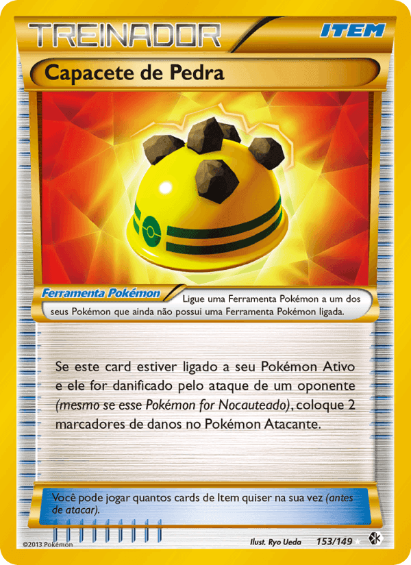 Capacete de Pedra, carta 153 de Fronteiras Cruzadas