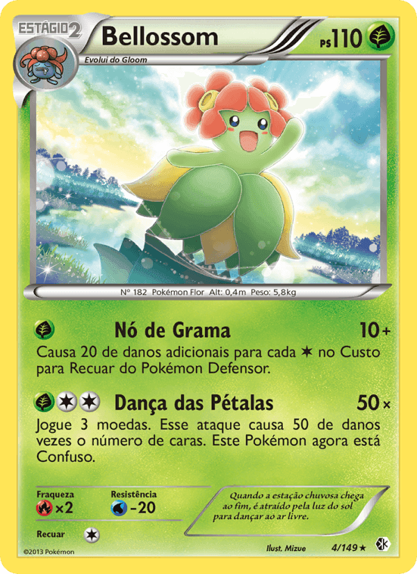 Bellossom, carta 4 di Fronteiras Cruzadas