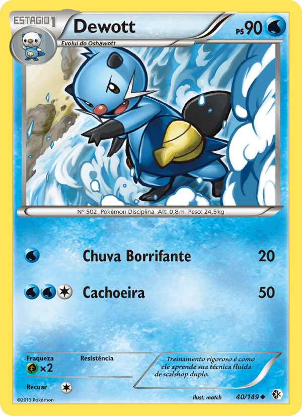 Dewott, carta 40 de Fronteiras Cruzadas