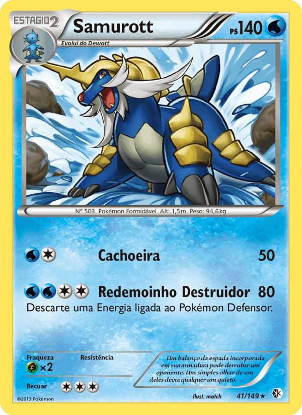 Samurott, carta 41 de Fronteiras Cruzadas