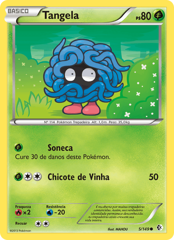 Tangela, carta 5 di Fronteiras Cruzadas