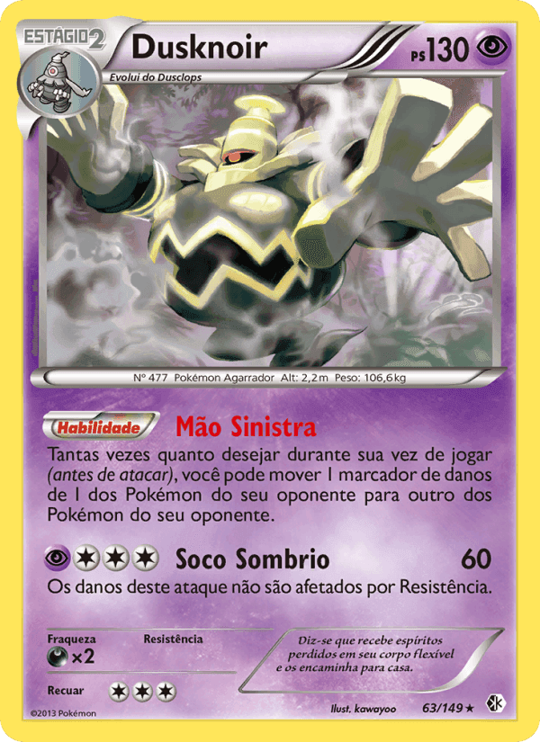 Dusknoir, carta 63 de Fronteiras Cruzadas