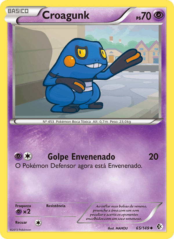 Croagunk, carte 65 de Fronteiras Cruzadas