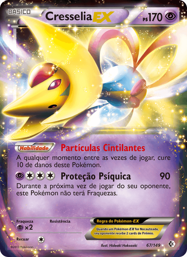 Cresselia-EX, carta 67 de Fronteiras Cruzadas