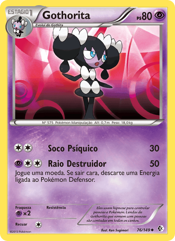 Gothorita, card 76 from Fronteiras Cruzadas