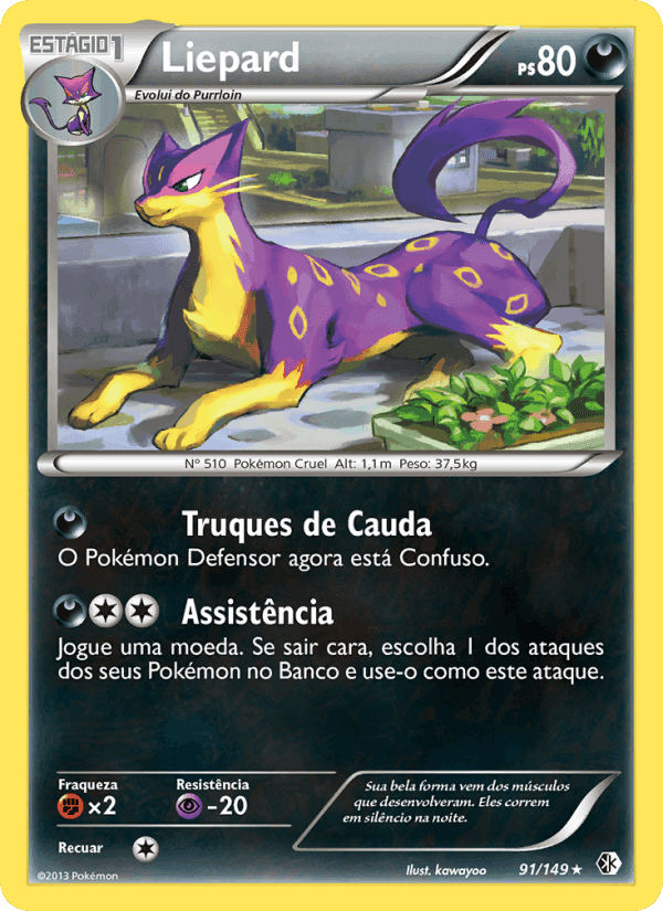 Liepard, carta 91 de Fronteiras Cruzadas