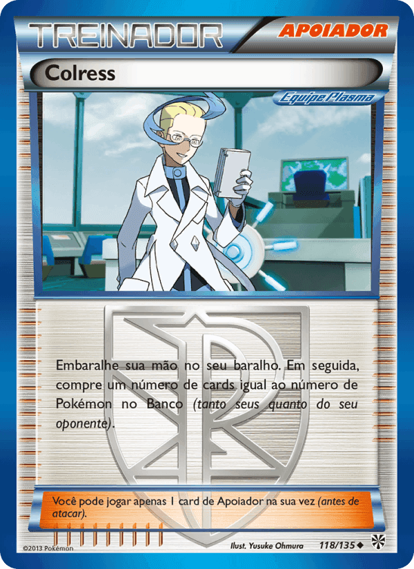 Colress, carta 118 di Tempestade de Plasma