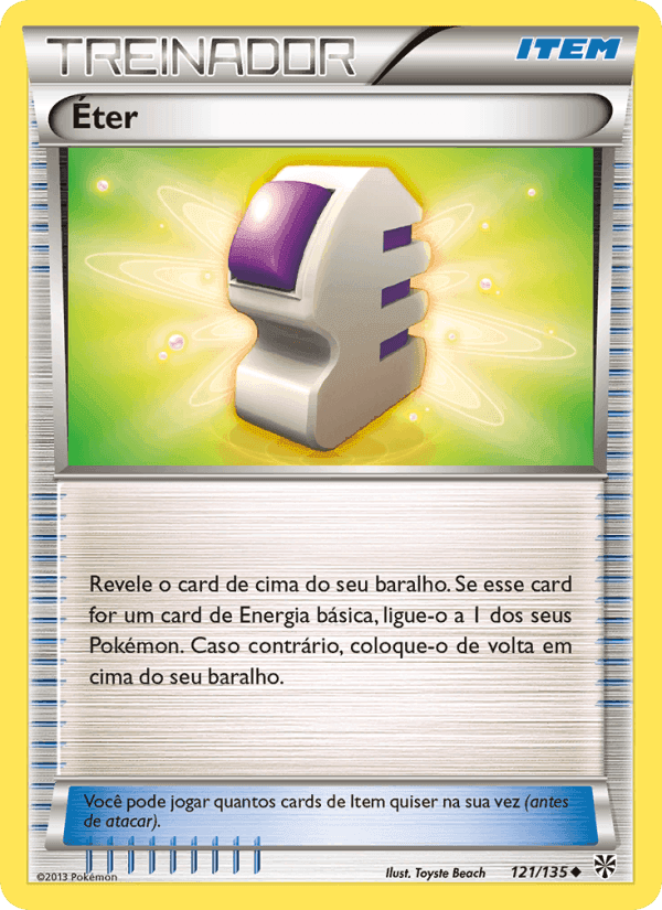 Éter, carta 121 di Tempestade de Plasma
