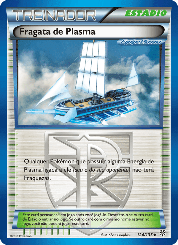 Fragata de Plasma, carta 124 de Tempestade de Plasma