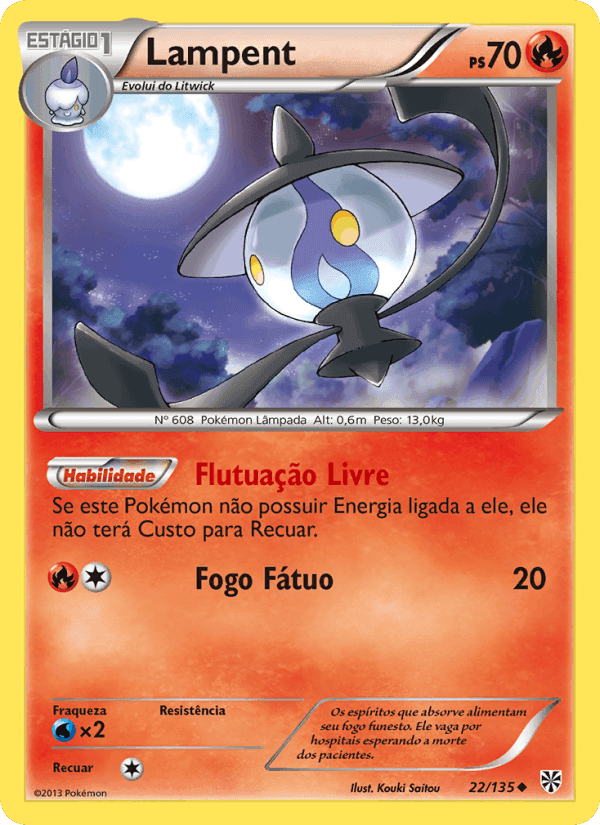 Lampent, carta 22 de Tempestade de Plasma