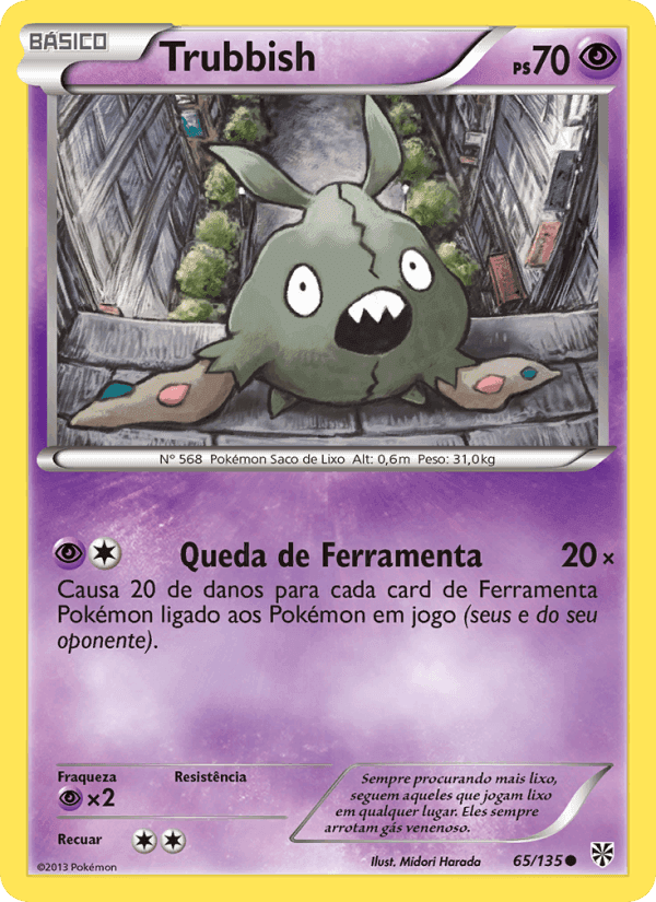 Trubbish, carta 65 de Tempestade de Plasma