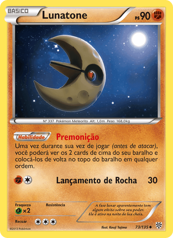 Lunatone, carta 73 di Tempestade de Plasma