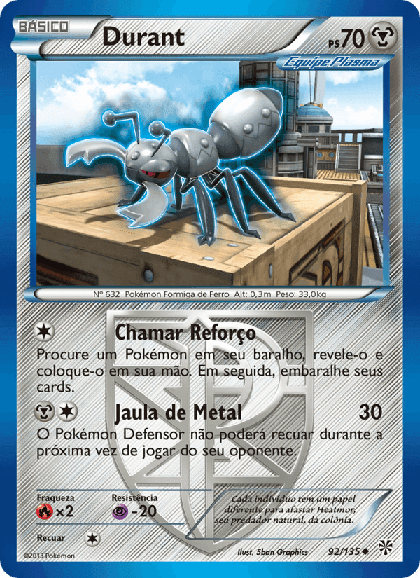 Durant, card 92 from Tempestade de Plasma