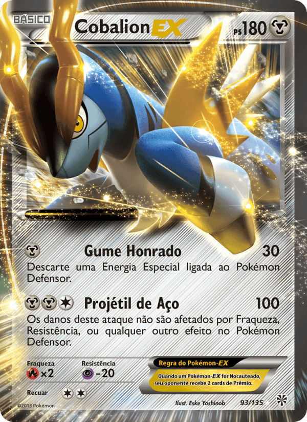 Cobalion-EX, carta 93 di Tempestade de Plasma