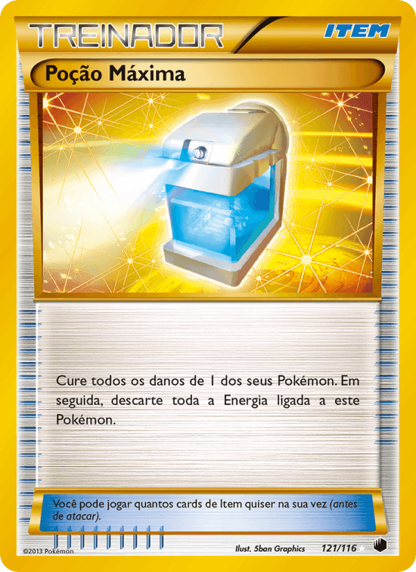 Poção Máxima, card 121 from Congelamento de Plasma