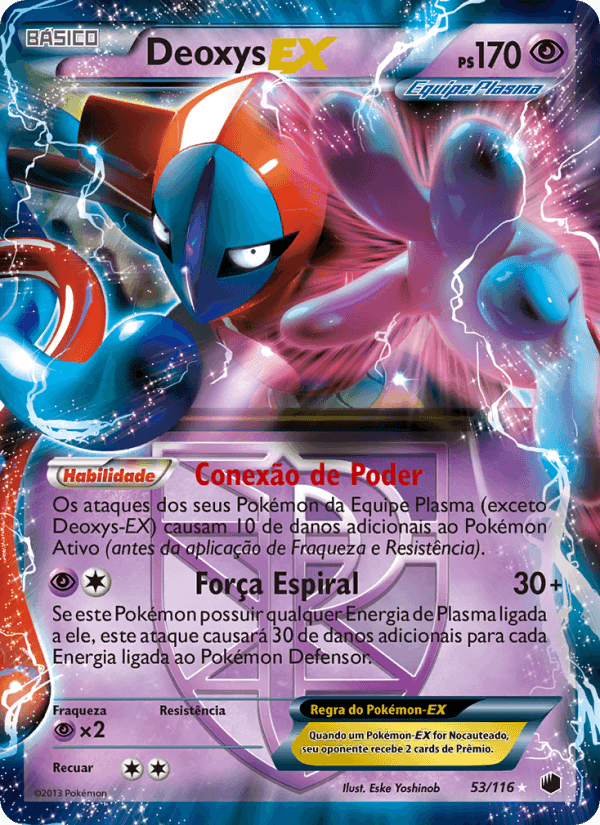 Deoxys-EX, carte 53 de Congelamento de Plasma