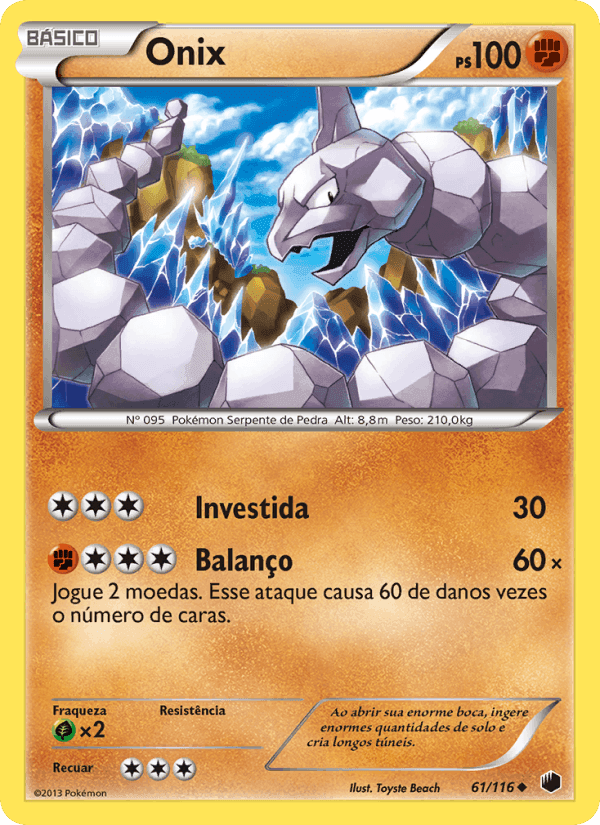 Onix, carta 61 de Congelamento de Plasma