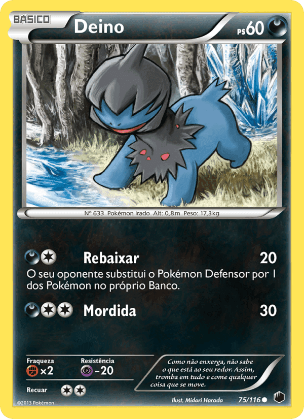 Deino, card 75 from Congelamento de Plasma