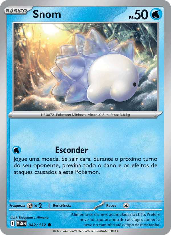 Snom, carta 042 di Megaevolução